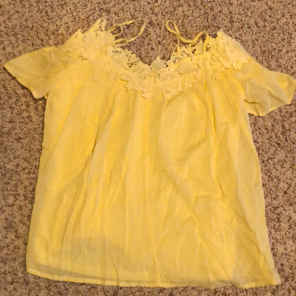 Off the shoulder summer top